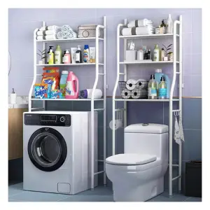 Combo De Almacenamiento Lavadora y Baño