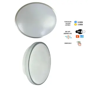 Panel Led Inteligente Smart Home Wifi 36