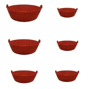 SET MOLDE SILICONA AIRFRYER X 6 PZAS