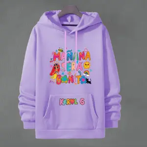 Buzo, Buso Hoodie Karol G LILA
