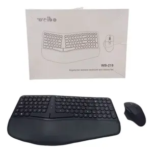 COMBO TECLADO ERGONOMICO INALAMBRICO