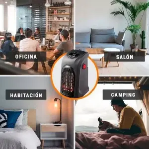 Calentador con control