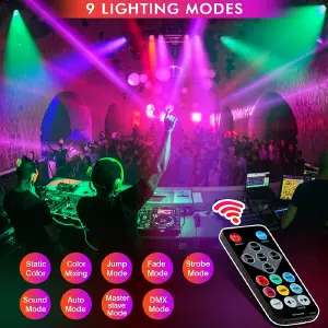 Luces de escenario 36 LED RGB DJ