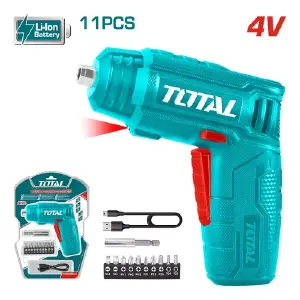 ATORNILLADOR RECARGABLE 4V TOTAL