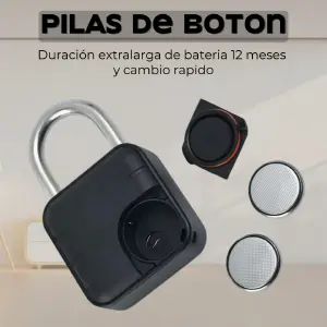 Candado Inteligente Con Huella Dactilar