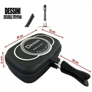 SARTÉN DOBLE PARRILLA DESSINY 36 CM