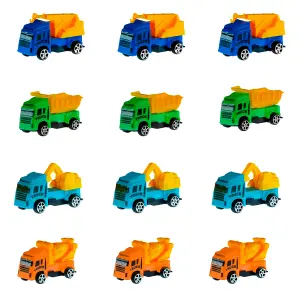 Carro Camion Construccion Multicolor
