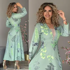 VESTIDO LARGO 1078 CLAUDIA