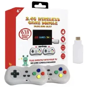 Mini Consola Inalámbrica Hdmi 638 Juegos