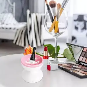 Lavadora automática de brochas de maquil
