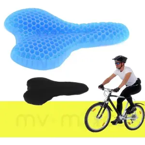 Cojín de gel frío para bicicleta sillín