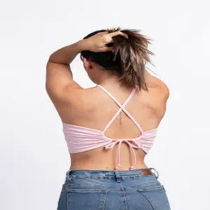 Crop Top Avertura Espalda
