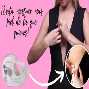 Cinta Adhesiva Transparente DobleCara x5