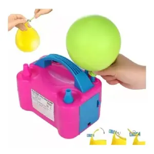 Bombas Inflador Globos Eléctrico Doble