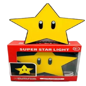 LAMPARA ESTRELLA MARIO BROS