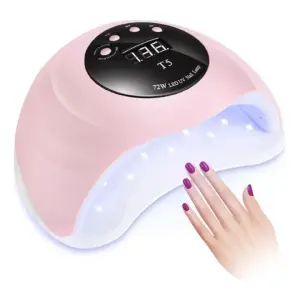Lampara De Secado Uñas Uv Led T5 72w