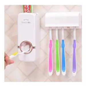 Dispensador De Crema Dental Con Soporte