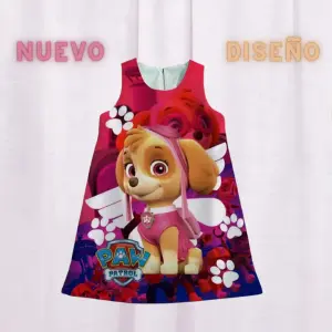 Vestido skye huellitas