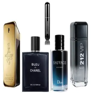 KIT 01 (X4 PERFUMES HOMBRE)