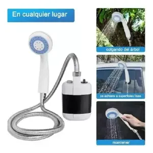 Ducha Portátil Regadera  Recargable
