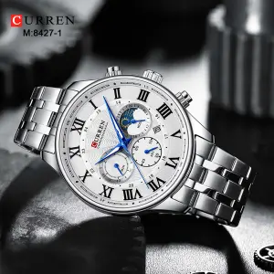 M:8427 CURREN METALICO HOMBRE RELOJ