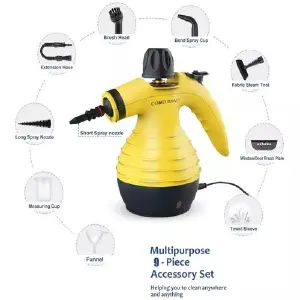 limpiador a vapor multiusos: ¡Limpieza profunda en cada rincón! - limpiador  a vapor multi usos