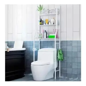UD Estante Baño 3 Niveles Tubo
