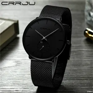 2150-3 CRRJU NEGRO/NEGRO  HOMBRE RELOJ