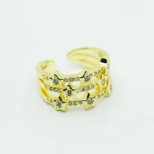 ANILLO DORADO REDES DE ESTRELLAS