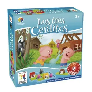 Rompecabezas Puzzle Cerdito Y Lobo Libro