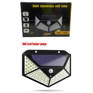 LAMPARA SOLAR 100 LUCES BK-100
