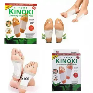 3 (tres) parches detox kinoki