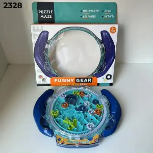 2328 Laberinto 3D: Engranajes que Desafían tu Ingenio - 2328 LABERINTO 3D ENGRANAJES