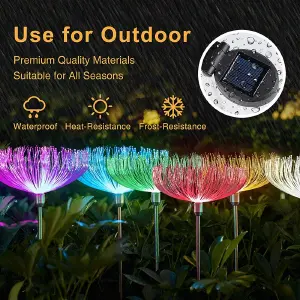 LUCES SOLARES X2 MULTICOLOR PARA JARDIN