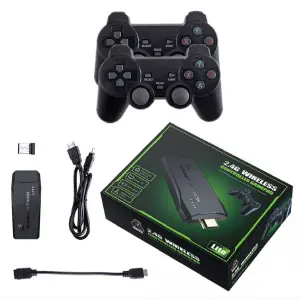 Consola retro caja verde Pagina