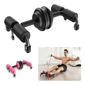 RUEDA ABDOMINAL 7 EN 1 NEGRO