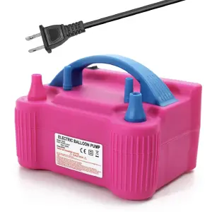 INFLADOR DE GLOBOS ELÉCTRICO DOS SALIDAS
