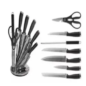Set De Cuchillos Profesional Con Base