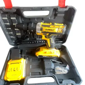 Taladro DW inalambrico doble bateria
