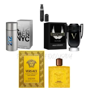 212 nyc+Invictus+eros energy+perfumero