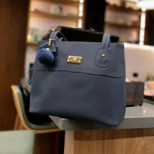 Bolso Dama Karla Chacon Gema Azul
