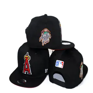 Gorra plana Angels negra