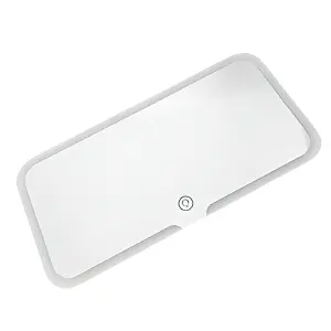 Espejo Maquillaje Carro Luz Led Ajuste
