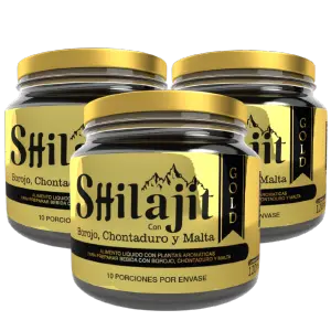 Shilajit Gold Original con invima x3Und