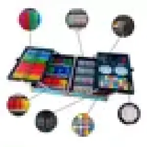 SET CREATIVO DE ARTE Y DIBUJO EN MALETA