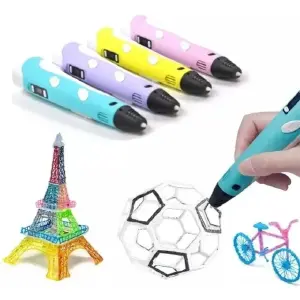 lapiz pen 3d impresion + 3 filamentos