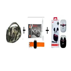 JBL CAMUFLADO+T900 ULTRA+AUDIFONOS NB19