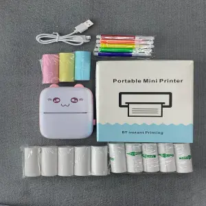 COMBO Mini Impresora Portátil Inalámbric