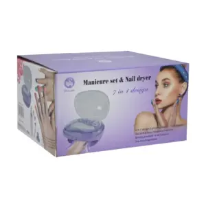 7 In-1 Manicure Uñas Set & Nail Dryer