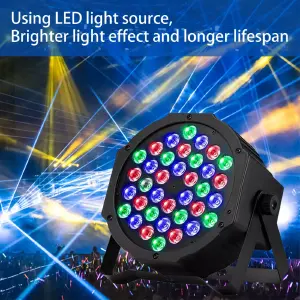 Luz De Escenario Led 36 W Con Sonido Dmx